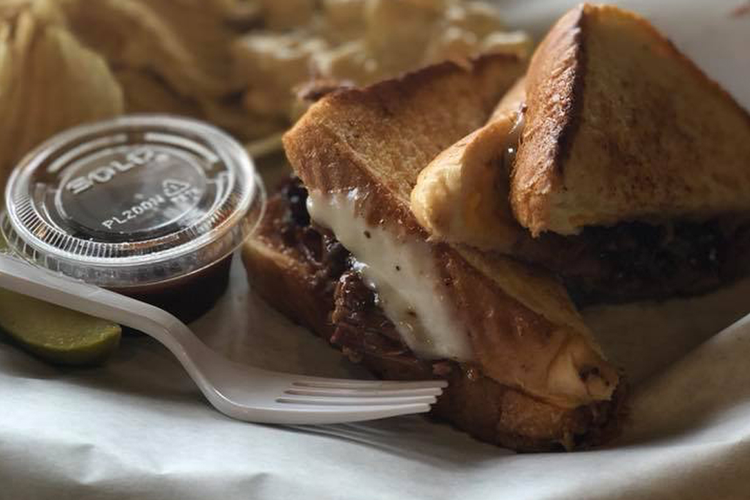 Jordan Springs Market, Brisket Grilled Cheese, Stephenson, Va